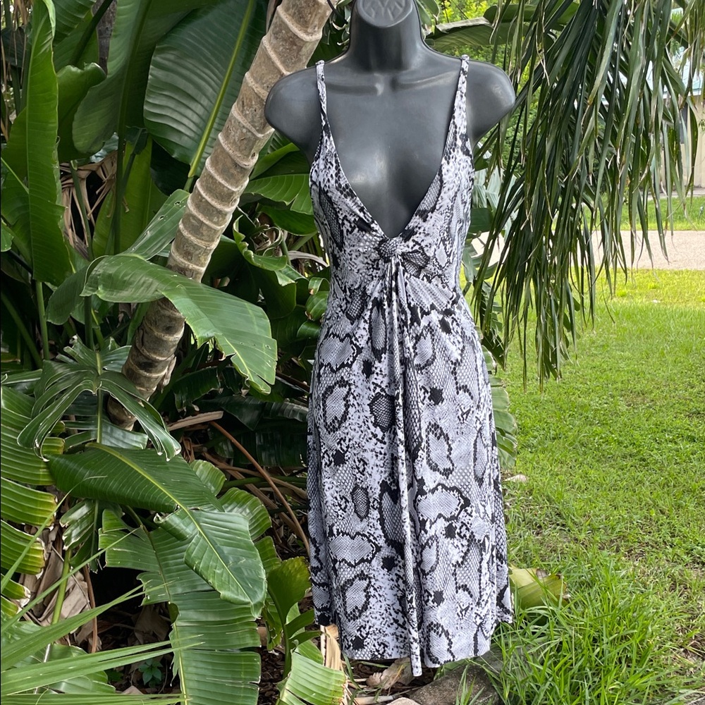 Snake skin slip, slip, dress or nightgown